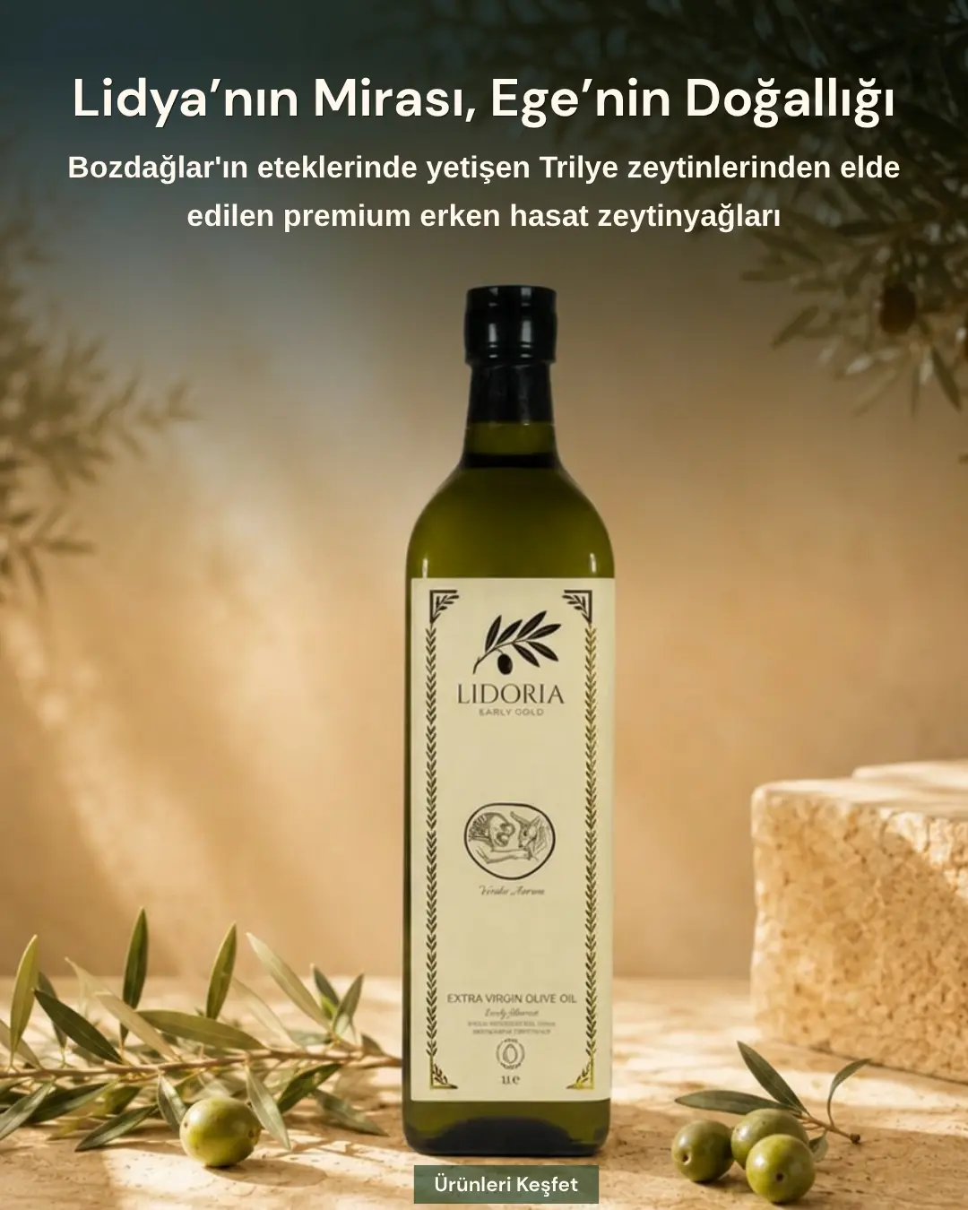 Lidoria Early Gold erken hasat zeytinyağı