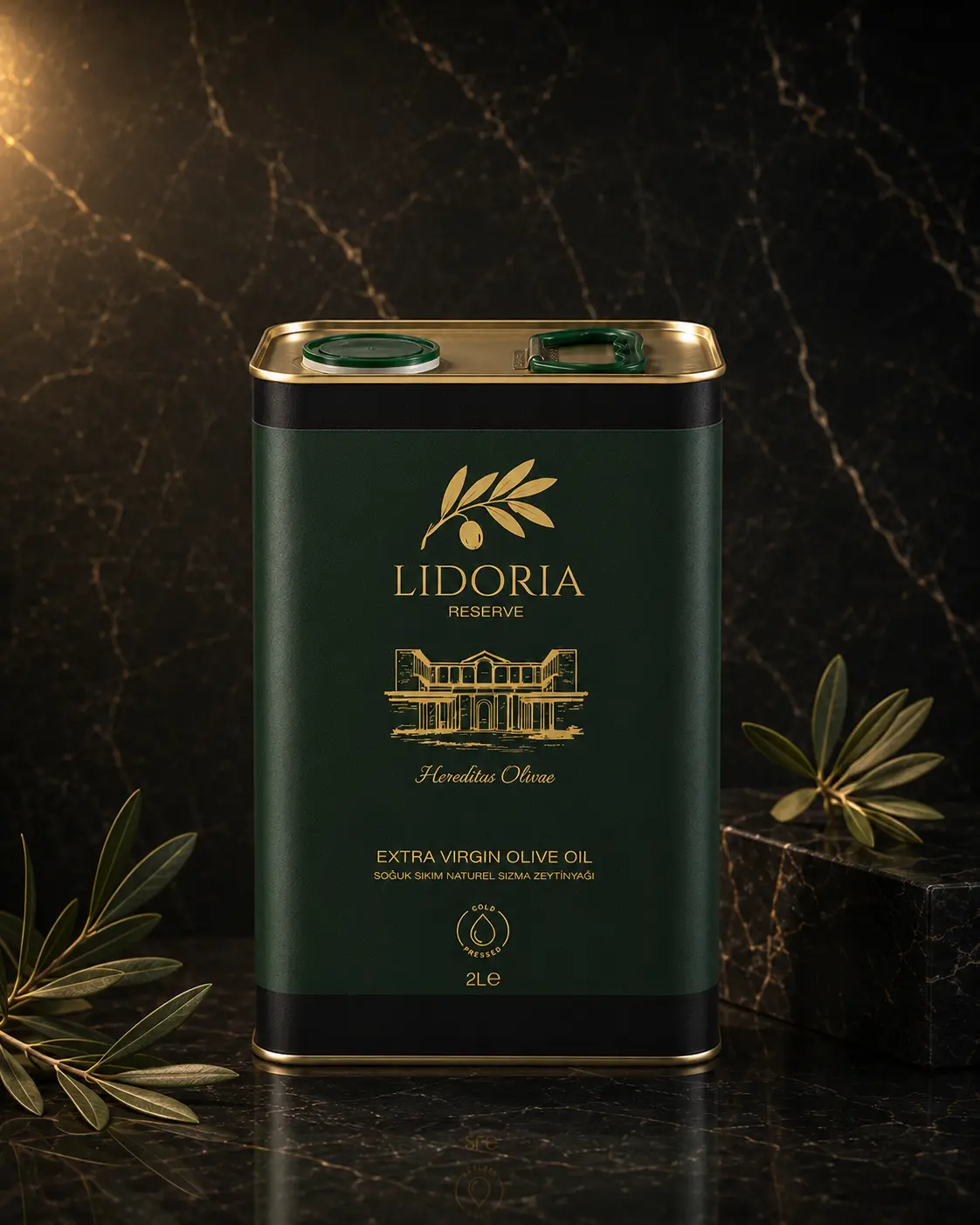 Lidoria Reserve 2 litre premium naturel sızma zeytinyağı