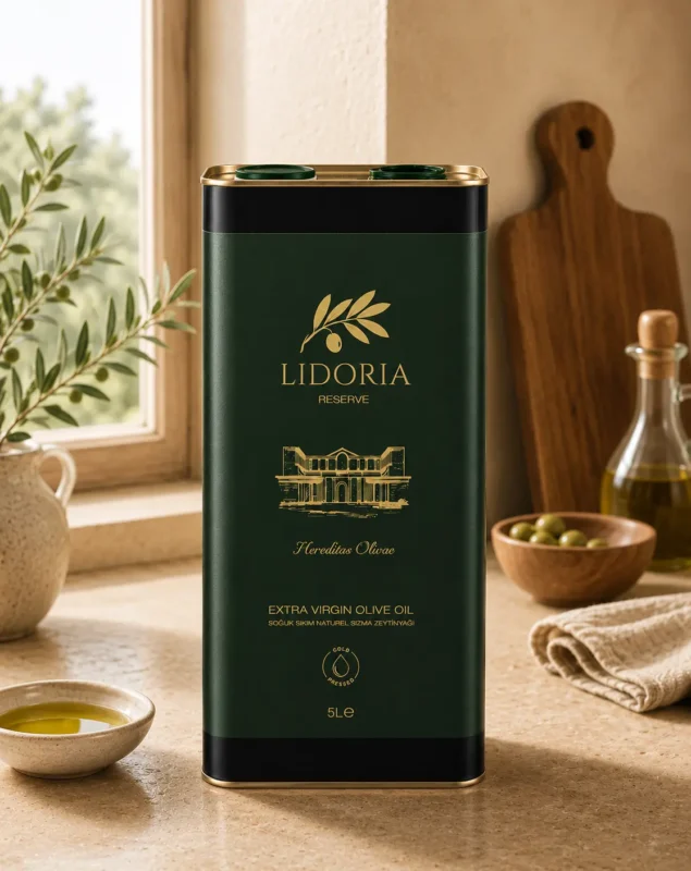 Reserve 5L özel seri zeytinyağı tenekesi